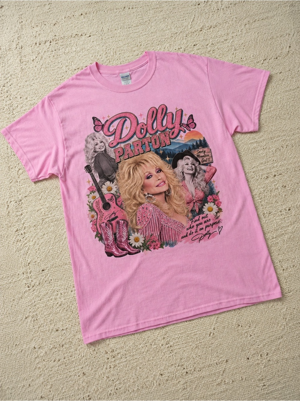 Dolly Parton Memorial Queen Of Hearts Country Music T-shirt - Picture 2 of 4